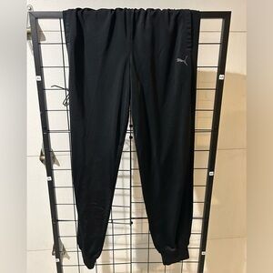 Puma Black Sweatpants - Classic Comfort for Everyday Wear